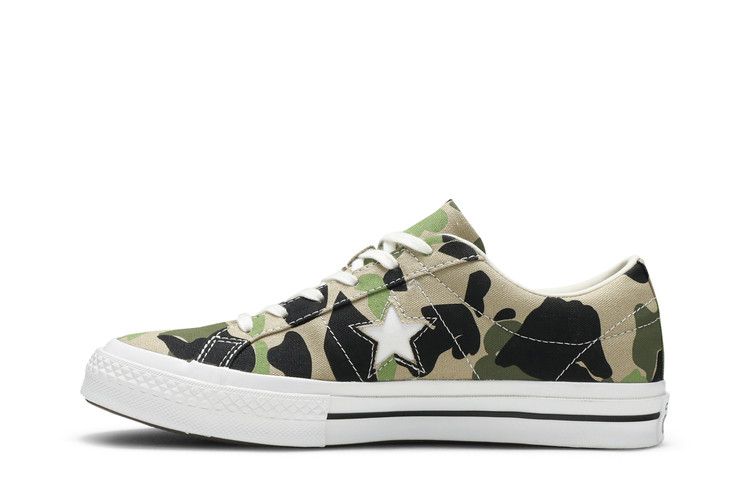 Converse one shop star duck camo