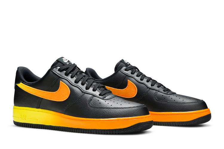 Nike Air Force 1 07 Lv8 Black Orange Black/orange for Men