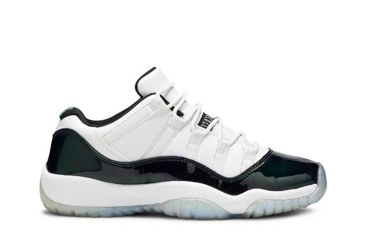 Buy Air Jordan 11 Retro GS 'Emerald' - 528896 145 - White | GOAT