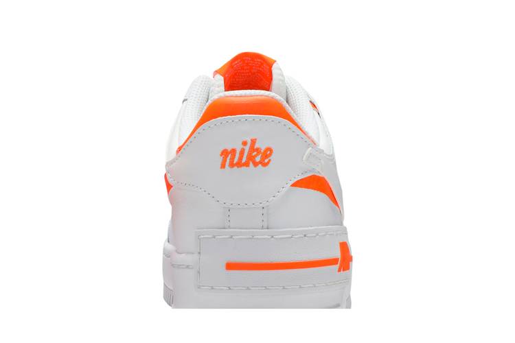 Nike Air Force 1 Low White Black Orange 2019 Size 10(Replacement Box) Brand  New