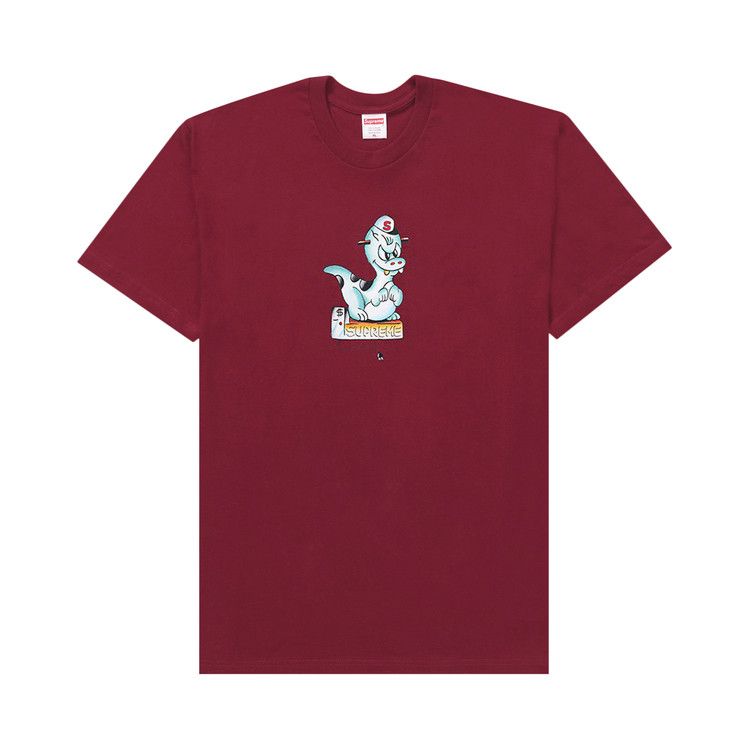 Buy Supreme Dinosaur Tee 'Burgundy' - SS20T46 BURGUNDY