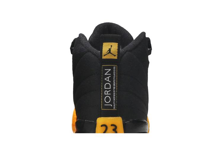 Jordan 12 University Gold Sneaker Tees Match retro 12s Black