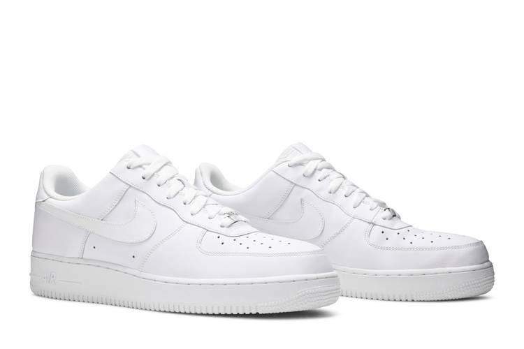 LV x Nike Air Force 1 07 Low White Coffee Shoes Sneakers - Praise To Heaven