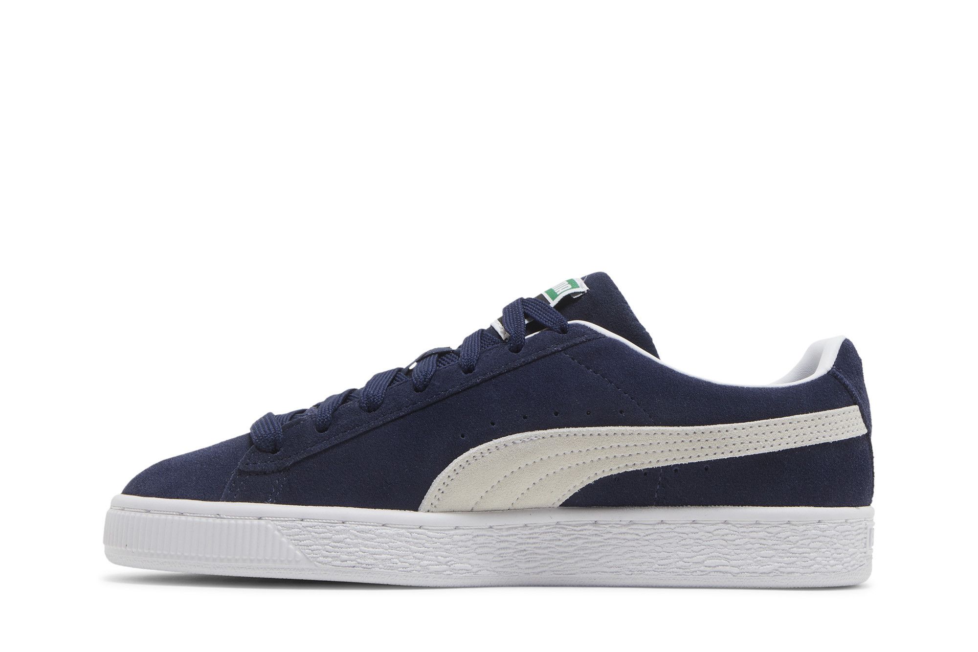 Pre-owned Puma Suede Classic 21 Jr 'peacoat' In Blue