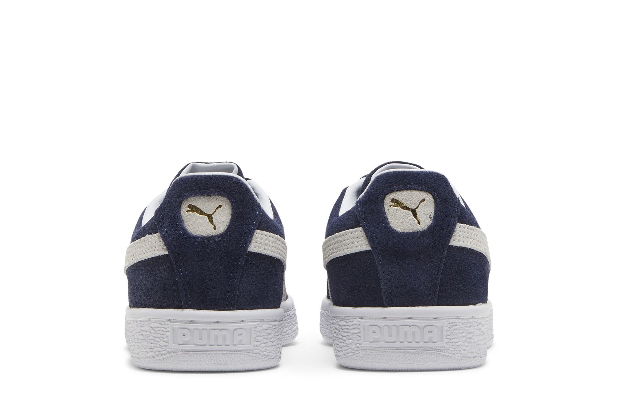 Pre-owned Puma Suede Classic 21 Jr 'peacoat' In Blue
