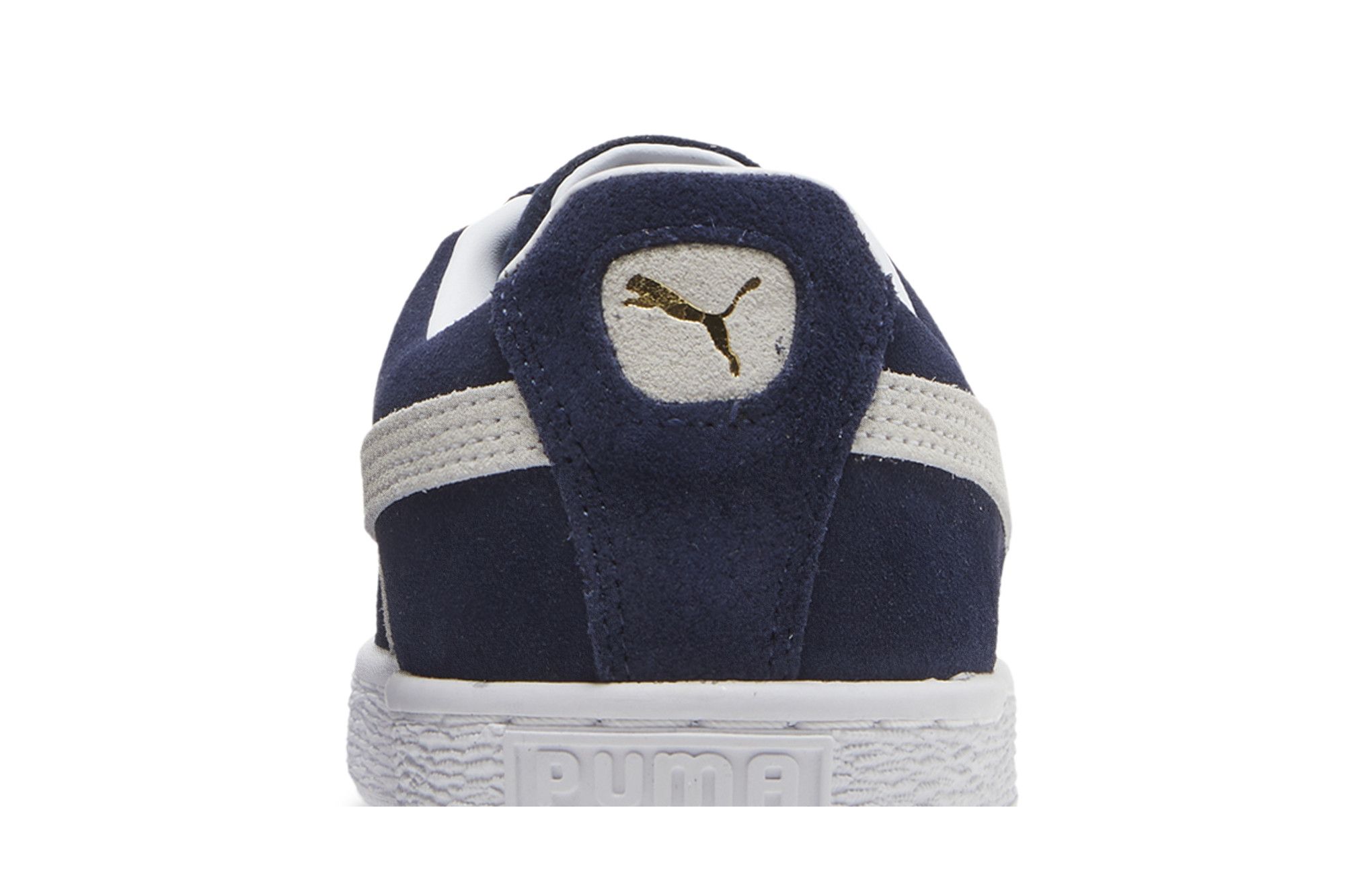 Pre-owned Puma Suede Classic 21 Jr 'peacoat' In Blue