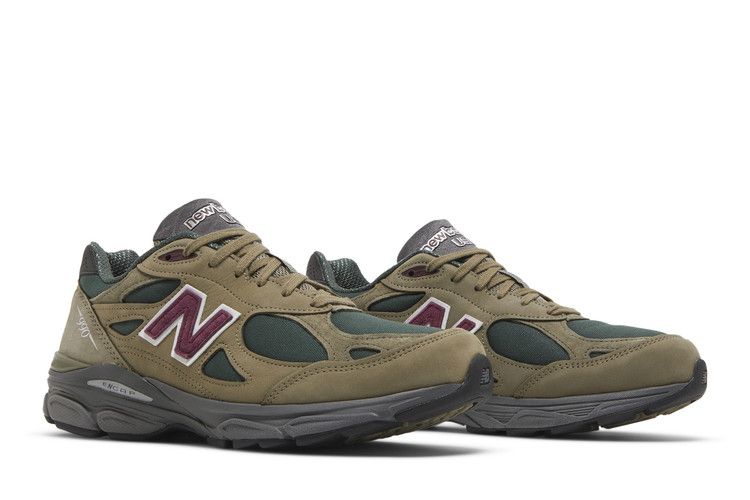 New Balance 990v3 MiUSA Teddy Santis Green Purple - Thumbnail 9