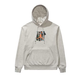 Air Jordan x UNDEFEATED Strikes Hoodie 'Grey Heather'