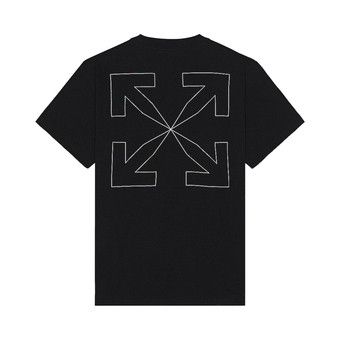Tシャツ・カットソー OFF WHITE Women Tunic Tops OWAD211C99JER00110011001 Black Over It Tunic Top - Black | Fashion Nova