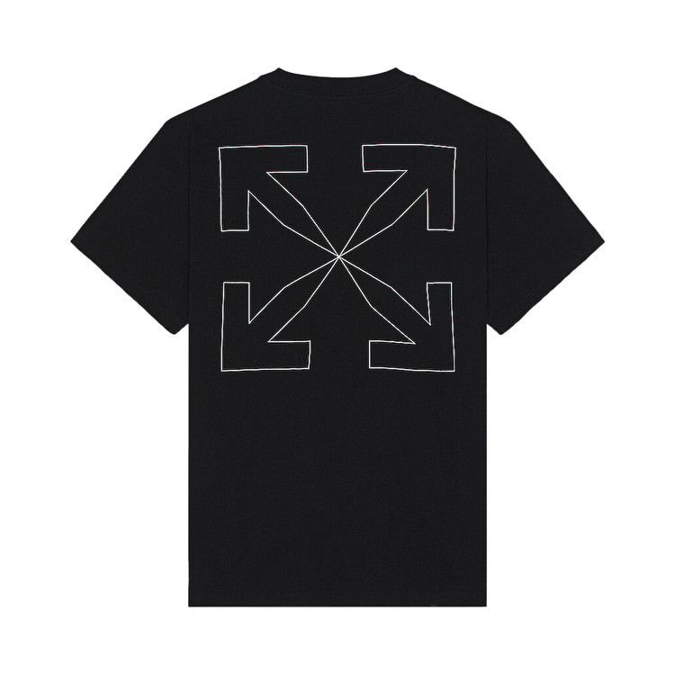 Tシャツ・カットソー OFF WHITE Women Tunic Tops OWAD211C99JER00110011001 Black Buy Off-White Diag Helvetica Skate Long-Sleeve Tee 'Black