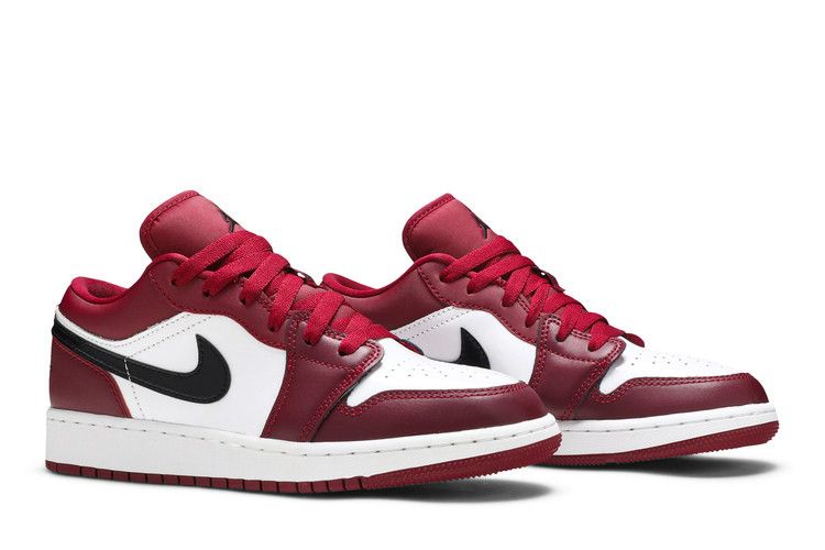 Air Jordan 1 Low Gs Noble Red