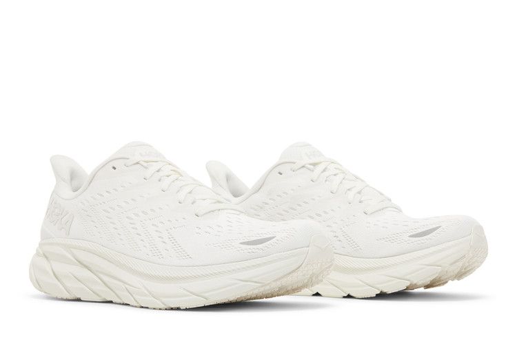 Hoka Clifton 8 Triple White