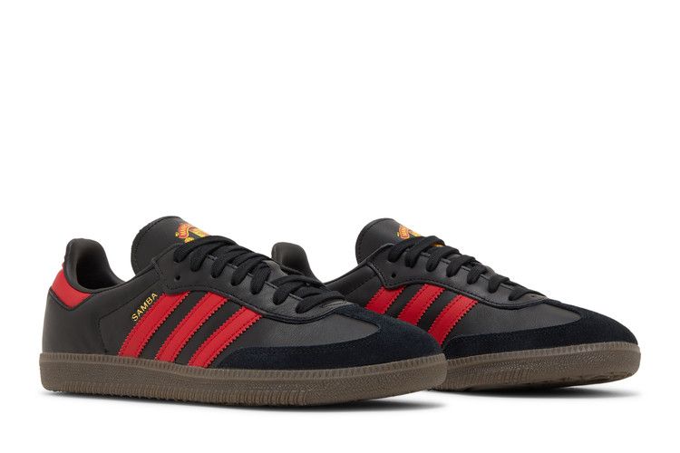 Buy Manchester United x Samba Team 'Black Real Red' - HQ7030