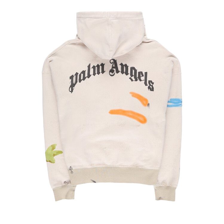 Palm Angels Palm Neon Hoodie Off White/Multicolor