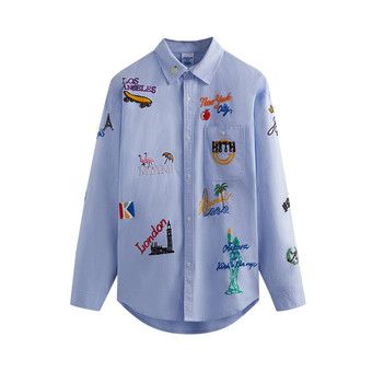 Buy Kith For Otakara NYC Apollo Oxford Button Down Shirt 'Prestige