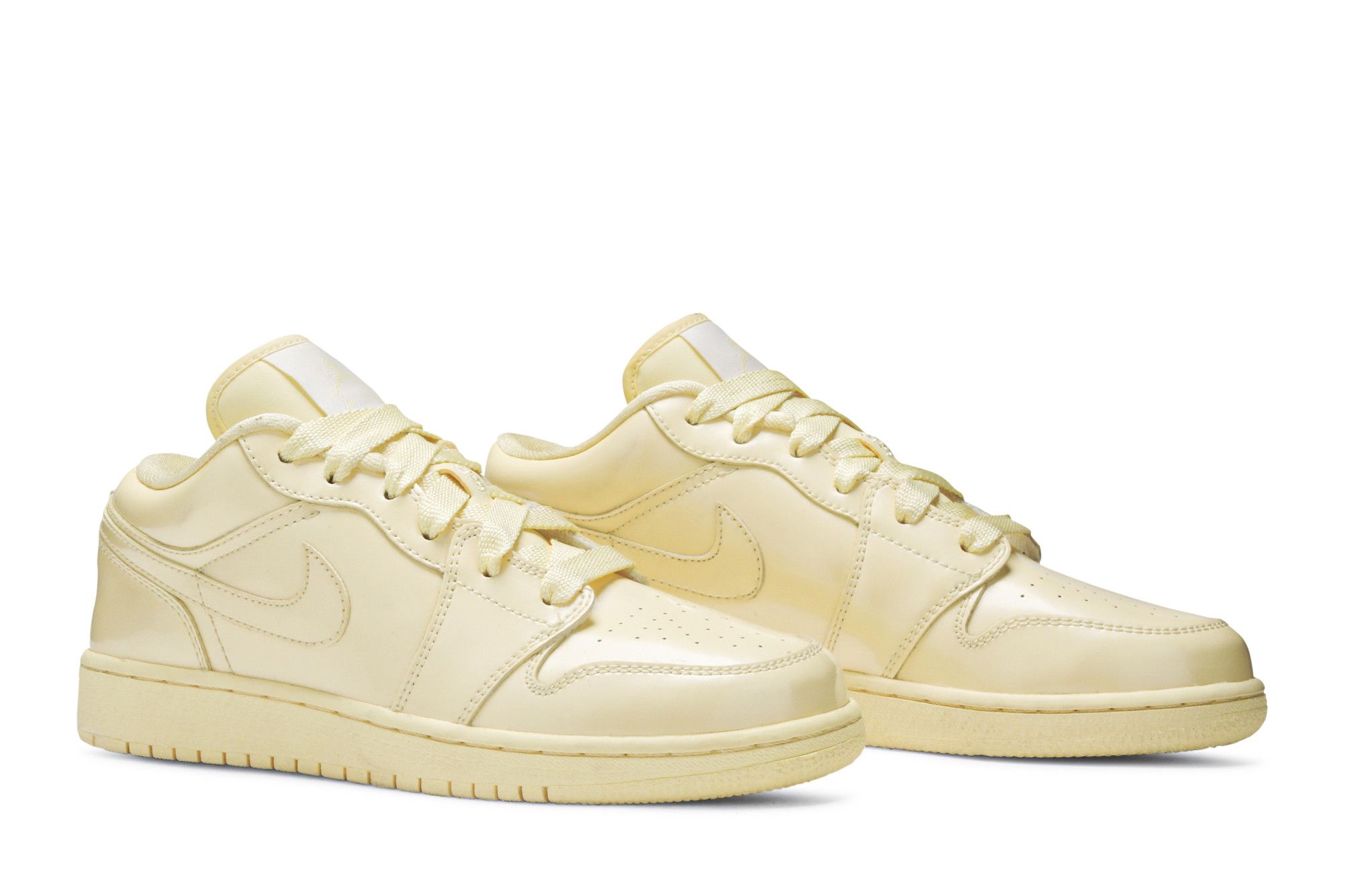 Pre-owned Air Jordan 1 Phat Low Gs 'lemon' In Yellow