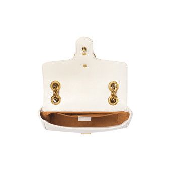 ★GUCCI★ GG Marmont Mini Shoulder Bag White 446744DTDIT9022 Buy Gucci GG Marmont Matelassé Mini Bag 'White' - 446744