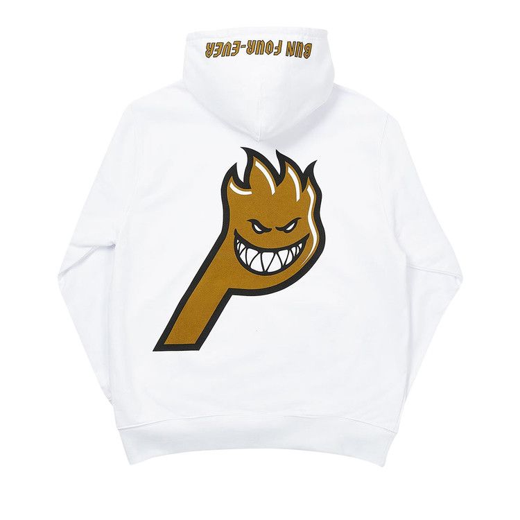 Palace x Spitfire Live To Bun Hood 'White'