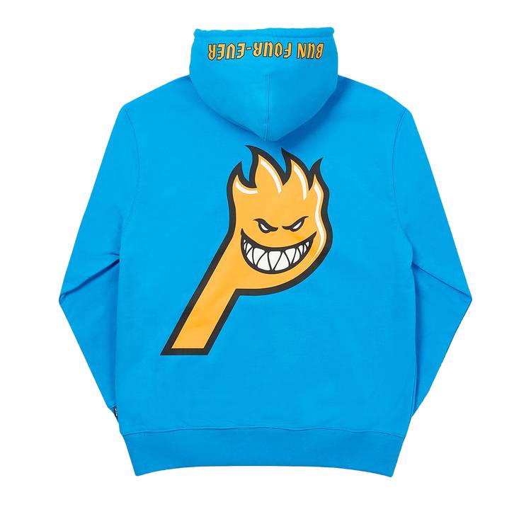 Buy Palace x Spitfire Live To Bun Hood 'Blue' - P19HD014 | GOAT