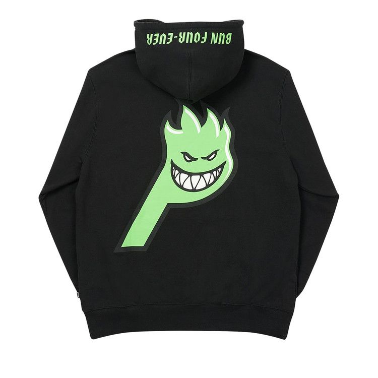 Buy Palace x Spitfire Live To Bun Hood 'Black' - P19HD012 | GOAT