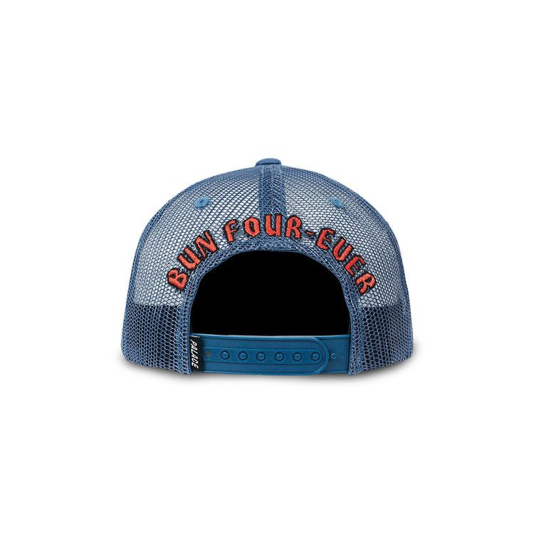Palace×Spitfire live to bun mesh cap Buy Palace x Spitfire Live To Bun Mesh 5-Panel 'Navy