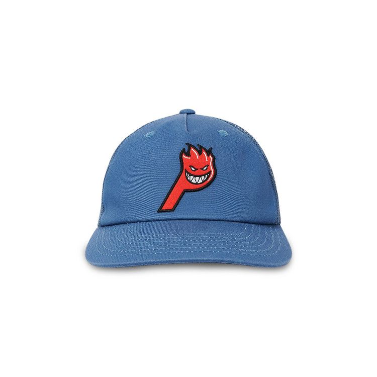 Palace×Spitfire live to bun mesh cap Buy Palace x Spitfire Live To Bun Mesh 5-Panel 'Navy