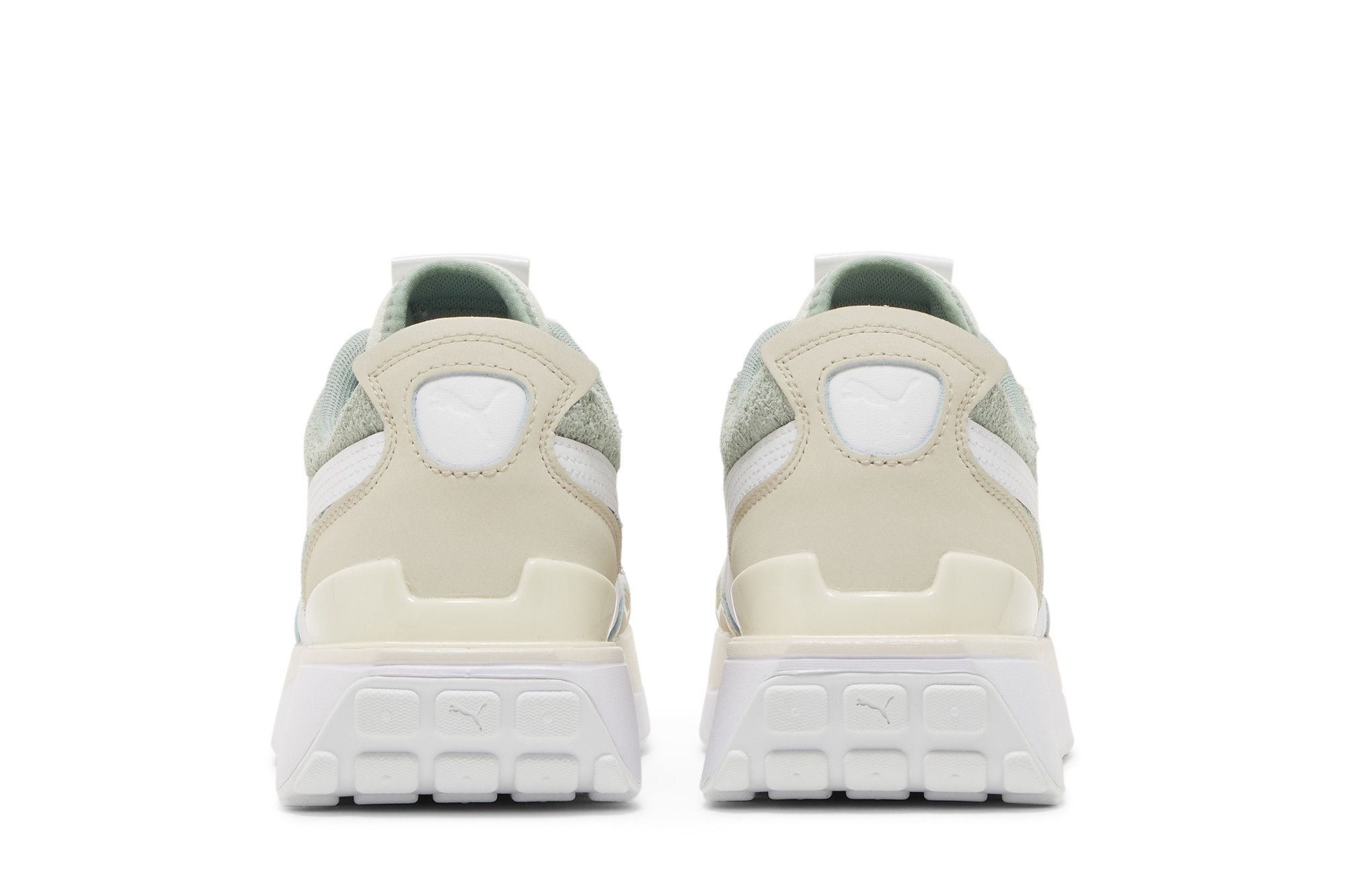 Pre-owned Puma Wmns Cruise Rider Soft 'white Peyote'
