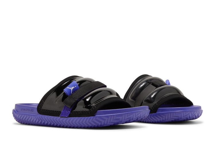 Air Jordan Super Play Slide Black Dark Concord