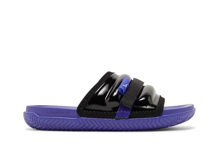 Jordan Super Play Slide 'Black Dark Concord'