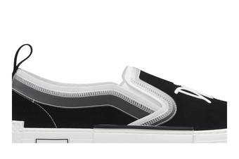 Buy Shawn Stussy x Dior B23 Slip-On 'Black' - 3SN262ZBM H960 | GOAT