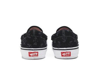 Buy Supreme x Slip-On 'Black Hole Punch Denim' - VN0A38DD2DC