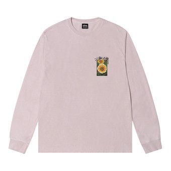 STUSSY Flower Grid Pigment Dyed Tシャツ XL Buy Stussy Flower Grid Pigment Dyed Tee 'Blue' - 1904884
