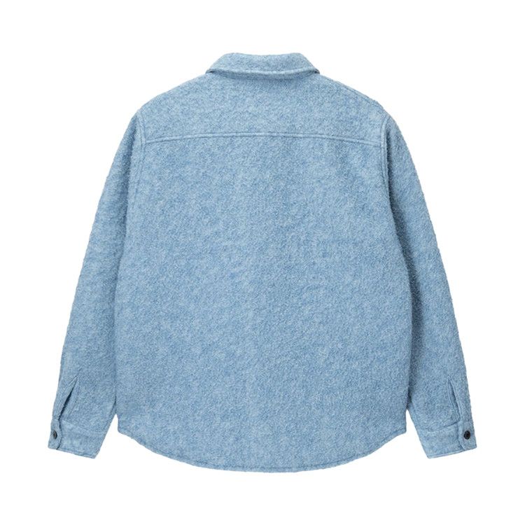 Buy Stussy Casentino Wool Cpo Shirt 'Light Blue' - 1110272 LIGH | GOAT