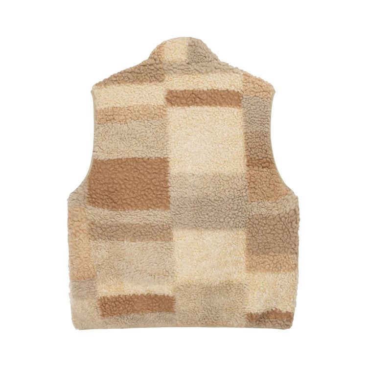 Stussy Colorblock Reversible Vest Khaki