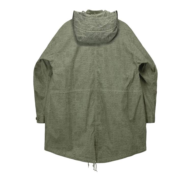 Buy Stussy Nyco Fishtail Parka 'Olive' - 115690 OLIV | GOAT CA