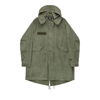 stussy NYCO FISHTAIL PARKA Mサイズ オリーブ 1121700_01.jpg.jpeg