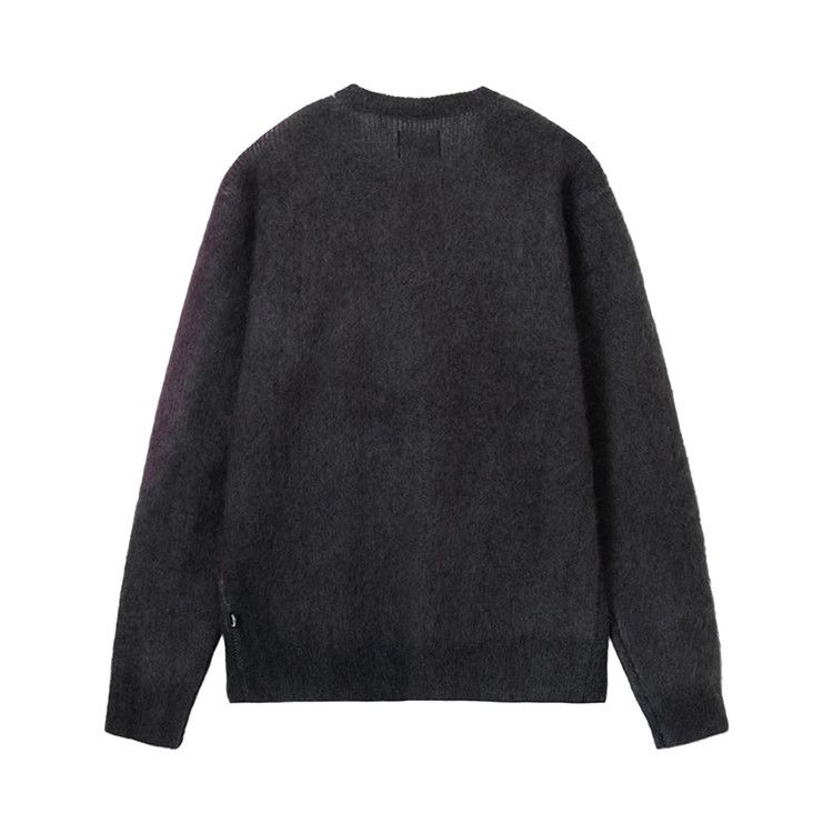 Buy Stussy Brushed Dot Sweater 'Black' - 117162 BLAC | GOAT