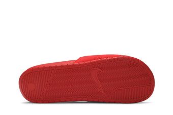 【新品】Nike Benassi Stussy Red 28cm Nike MEN'S Benassi x STUSSY Slides SIZE 11 Habanero Red BRAND NEW
