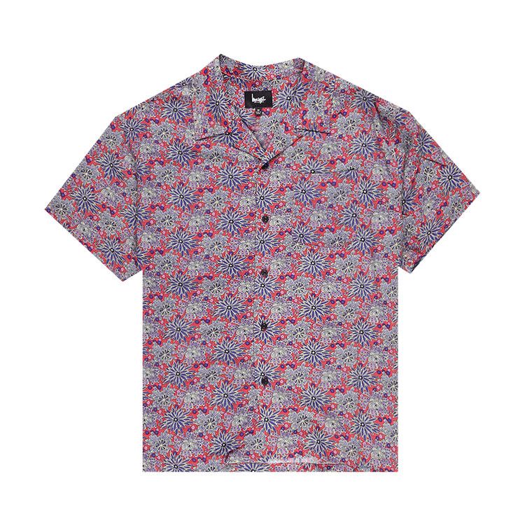 Stussy Floral Print Shirt Red