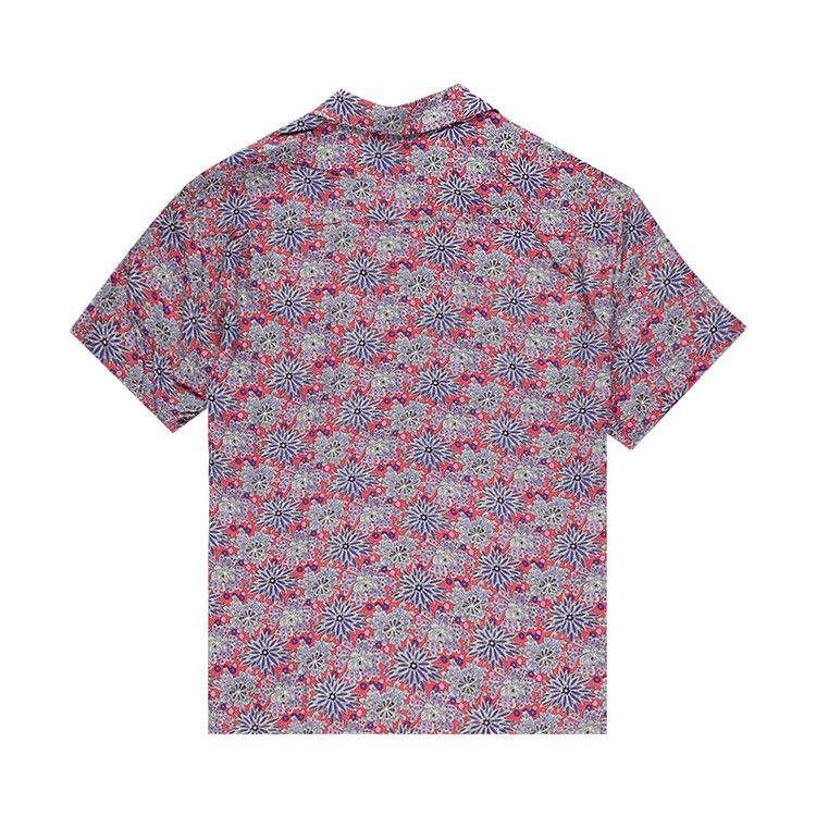 Stussy Floral Print Shirt Red