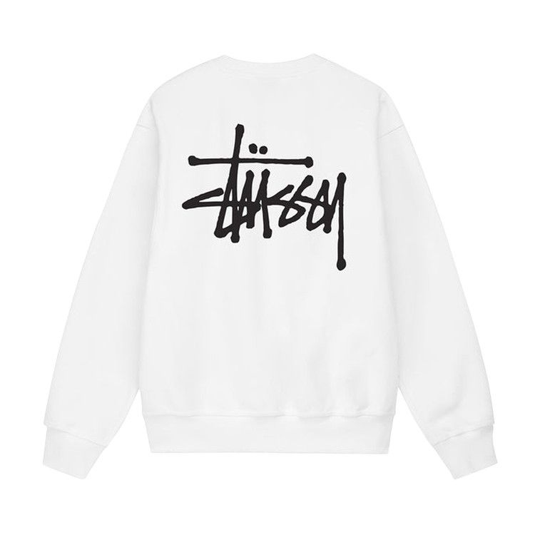 Stussy Basic Crew White