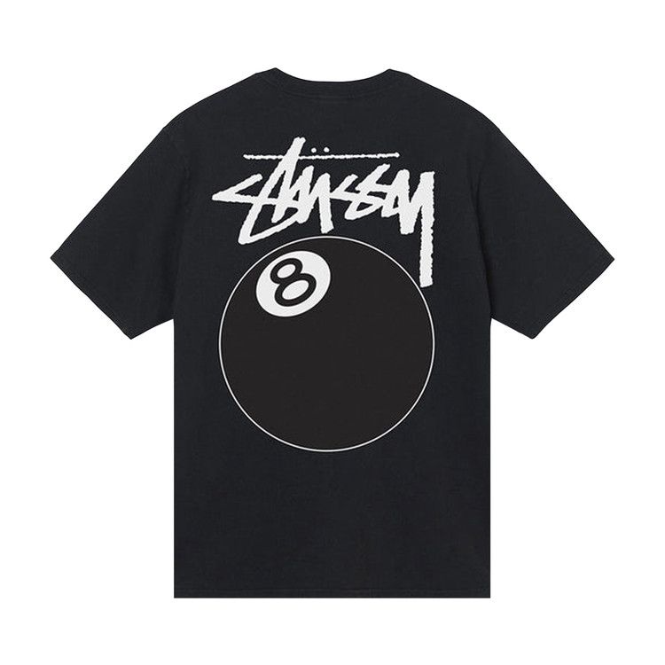 Buy Stussy 8 Ball Pigment Dyed Tee 'Black' - 1904864 BLAC | GOAT