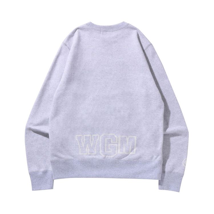 Bape Shark Crewneck Grey