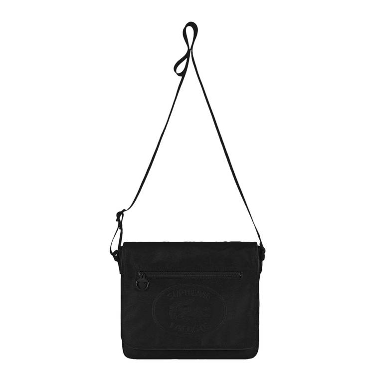 Buy Supreme x Lacoste Small Messenger Bag 'Black' - FW19B14