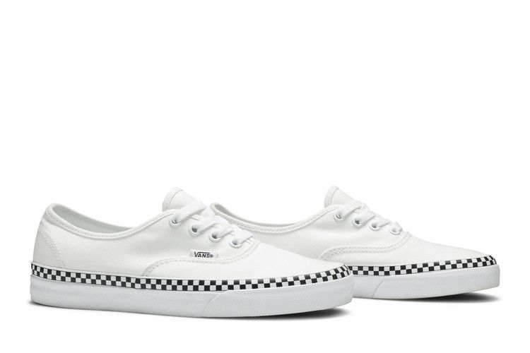 Vans Authentic Check Foxing - White