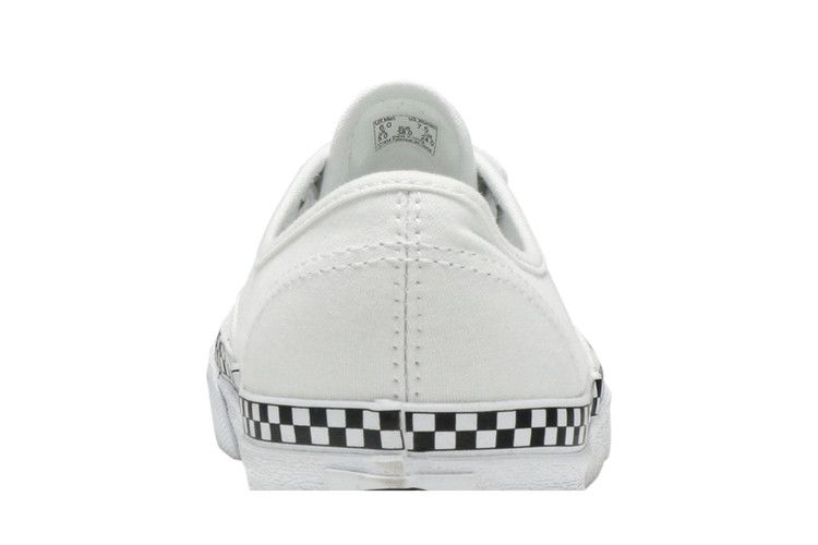 Vans Authentic Check Foxing - White