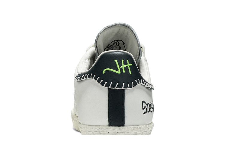 adidas gazelle silver green womens Adidas x Jonah Hill Samba Sneakers Green Night Size 8.5 FW7458  Celebrity  Owned