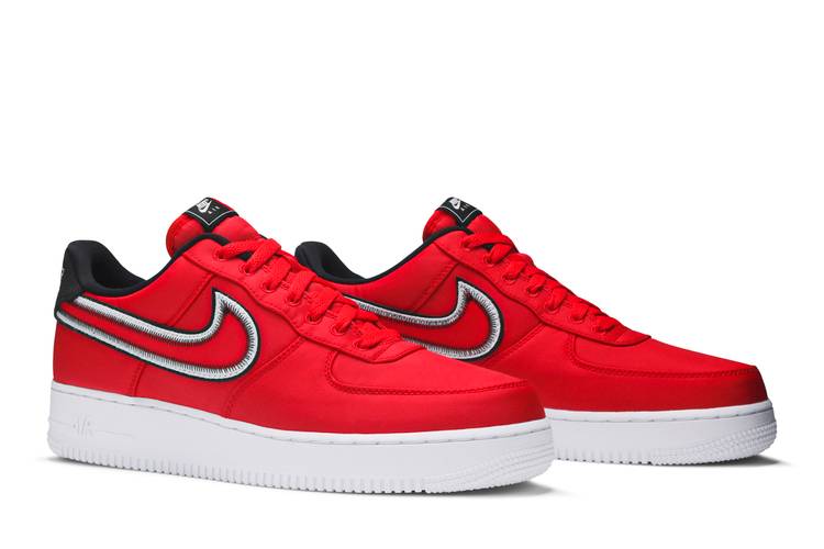 Air Force 1 Low 'Reverse Stitch Red' - Nike - CD0886 600 - university red/ white/black