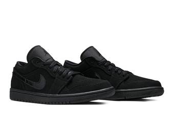 Buy Air Jordan 1 Low 'Triple Black' - 553558 056 | GOAT