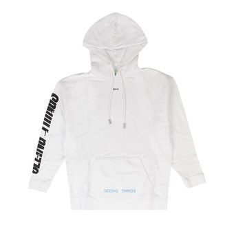 ★LMC★ DM PLEASE HOODIE off white Off-White Men's Multi-Patch Hoodie | Neiman Marcus